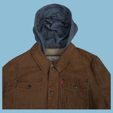 Vintage Levi's Strauss & Co Sherpa Workwear Jacke - L - NFF Vintage