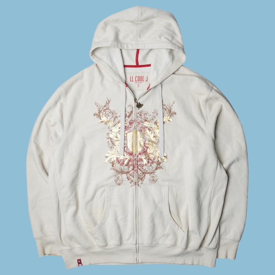 Sweat à capuche zippé Vintage Y2K LL Cool J - 2XL