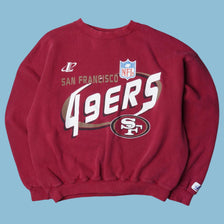 Vintage Logo Athletic 90s San Francisco 49ers NFL Sweater - M