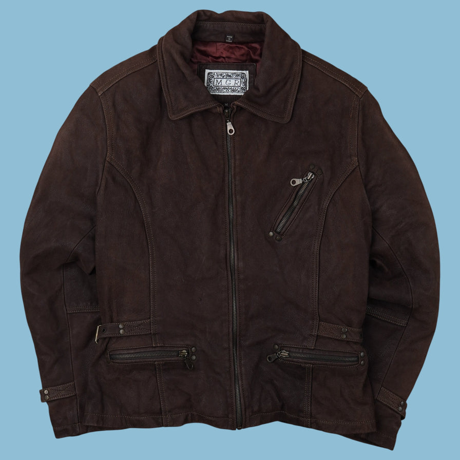 Vintage M.G.R. Wildleder Lederjacke - M