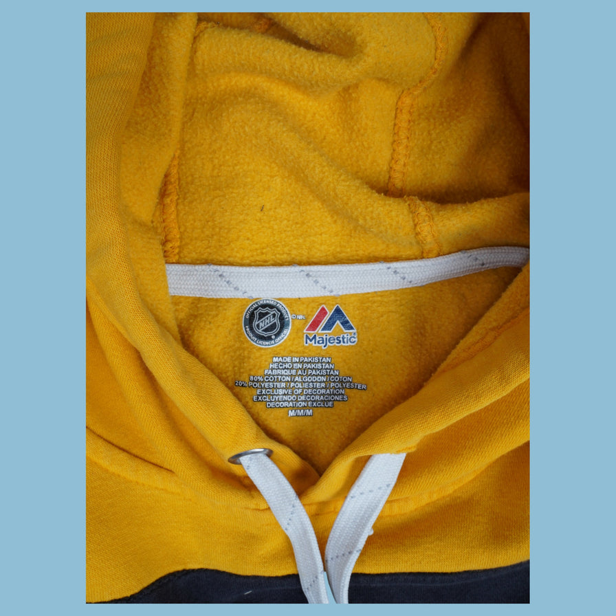 Vintage Majestic Boston Bruins Hoodie - M - NFF Vintage