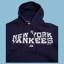 Vintage Majestic New York Yankees Hoodie - M - NFF Vintage