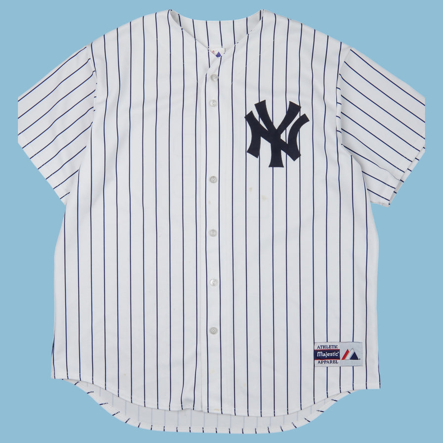 Vintage Majestic New York Yankees Trikot Baseball Shirt - XL