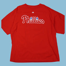 T-Shirt vintage Majestic Philadelphia Phillies - 2XL