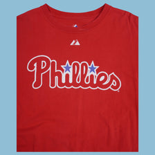 Vintage Majestic Philadelphia Phillies Baseball T-Shirt - L - NFF Vintage