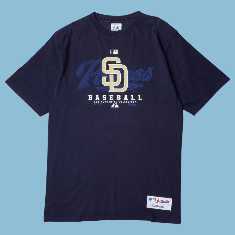 Vintage Majestic San Diego Padres Baseball T-Shirt - M
