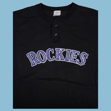 Vintage 90s Majestic Colorado Rockies 17 Williams T-Shirt - XL - NFF Vintage