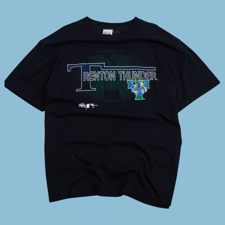 Vintage Majestic Trenton Thunder 1997 T-Shirt - XL - NFF Vintage