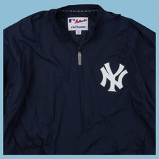 Coupe-vent zippé Majestic Yankees des années 90 - XL