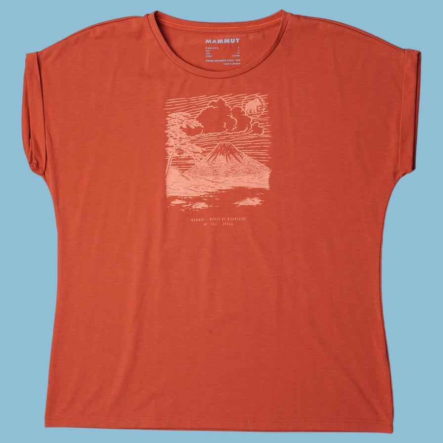 Vintage Mammut Mt. Fuji Grafik T-Shirt - L