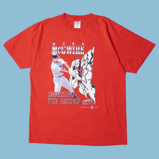 Vintage Mark McGwire 90s Smashing The Record Cardinals T-Shirt - L