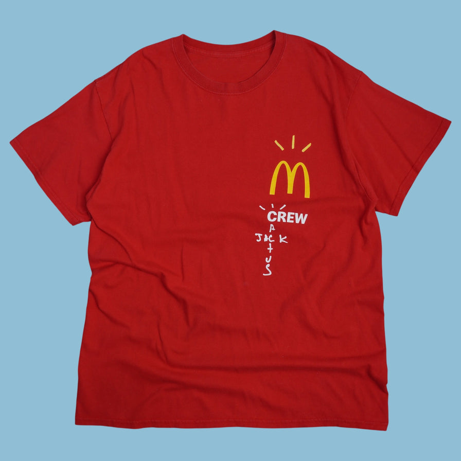 Vintage Travis Scott x McDonald's Crew T-Shirt - L - NFF Vintage