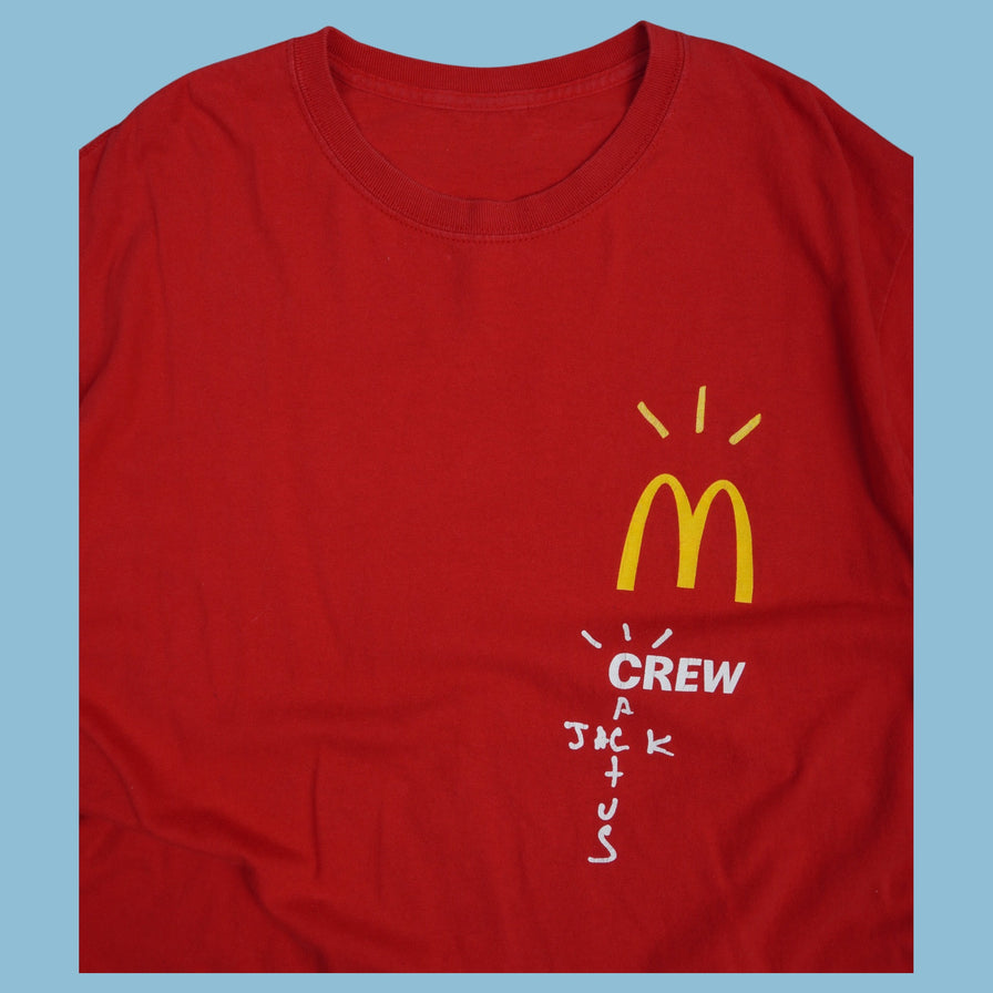 Vintage Travis Scott x McDonald's Crew T-Shirt - L - NFF Vintage