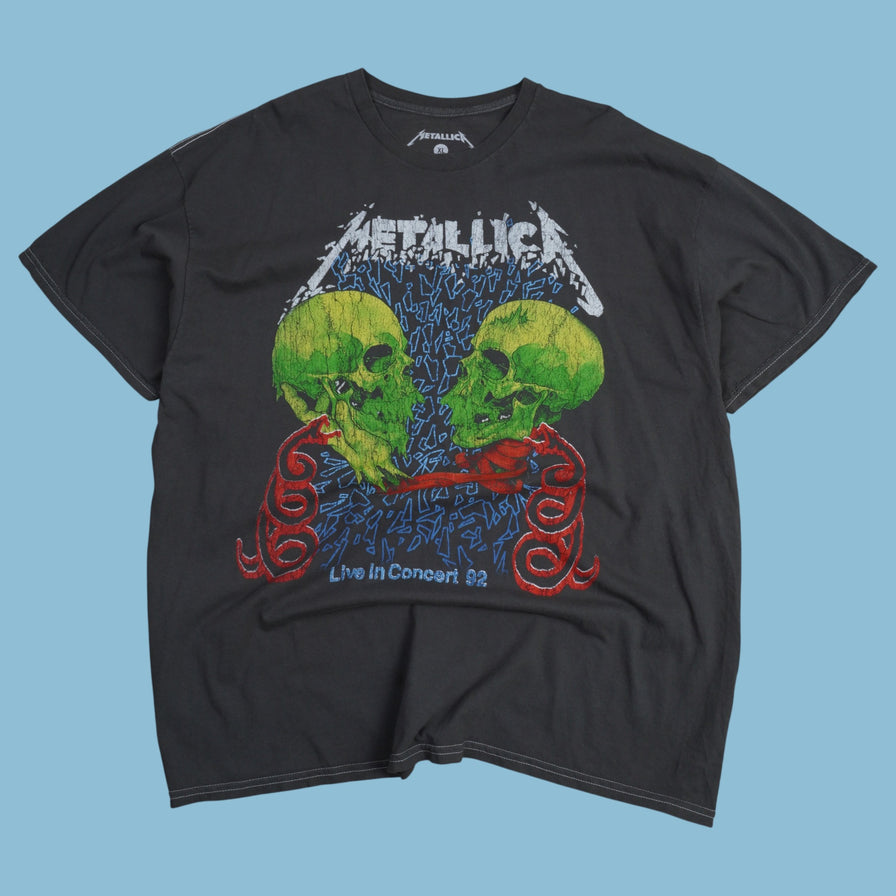 Vintage Metallica Live In Concert 1992 Tour T-Shirt - XL - NFF Vintage