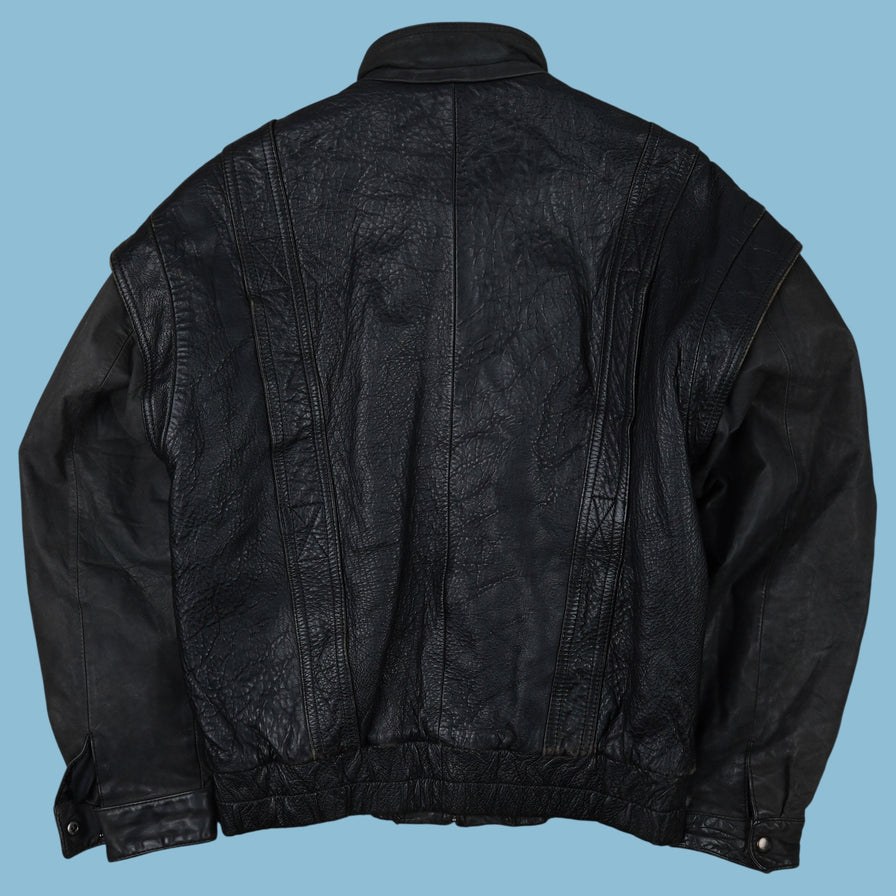 Vintage Y2K Mirage Lederjacke - M