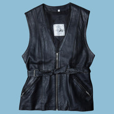 Vintage Miss Joy Lederweste - L