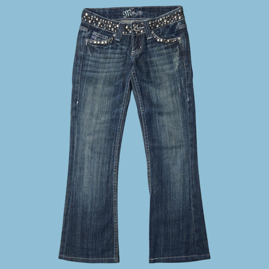 Vintage Miss Me 2000s Studded Jeans - XS