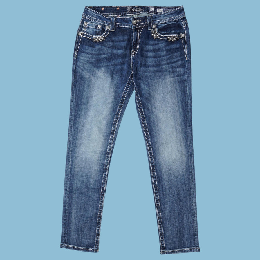 Vintage Y2K Miss Me Jeans - L