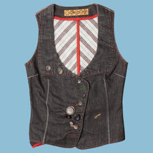Vintage Miss Sixty Y2K Denim Weste - S