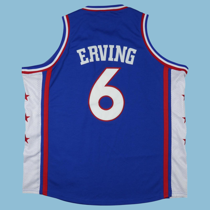 Vintage Mitchell & Ness 1977-78 Philadelphia 76ers Sixers Shirt - 2XL