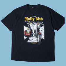 Vintage Molly Bish Foundation Motorcycle Graphic T-Shirt - XL