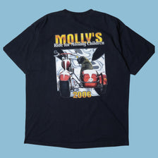 Vintage Molly Bish Foundation Motorcycle Graphic T-Shirt - XL