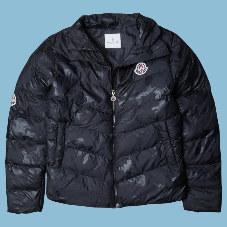 Vintage Moncler Camouflage Daunenjacke - S
