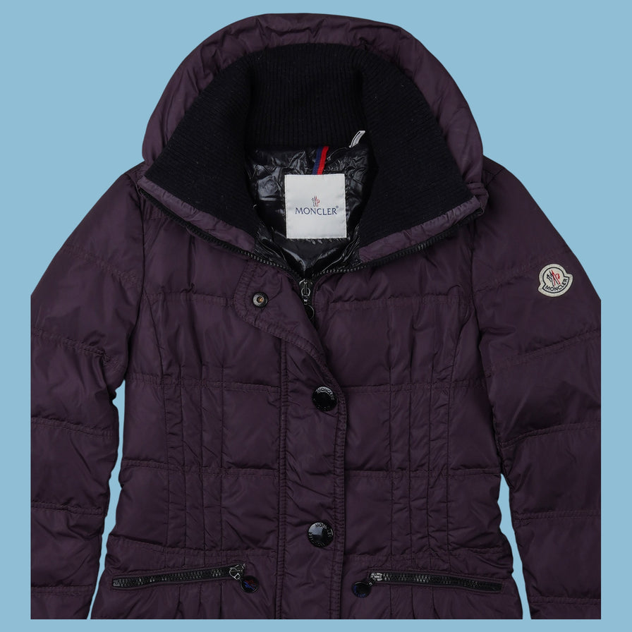 Vintage Moncler Stepp Mantel Pufferjacke - XS