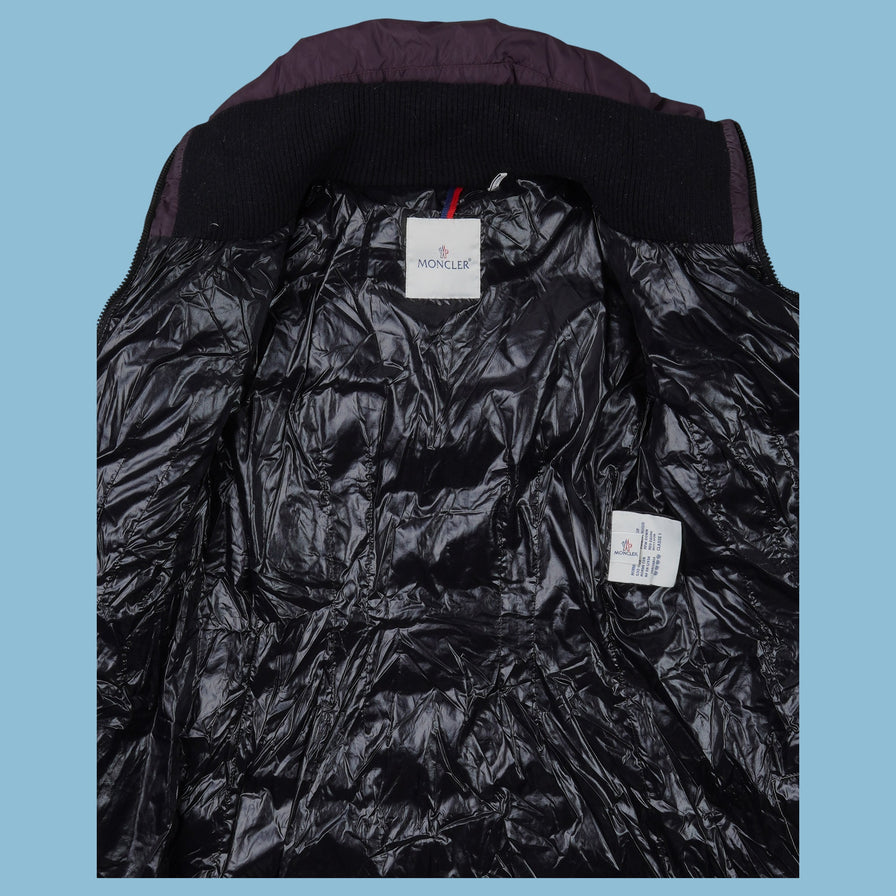 Vintage Moncler Stepp Mantel Pufferjacke - XS