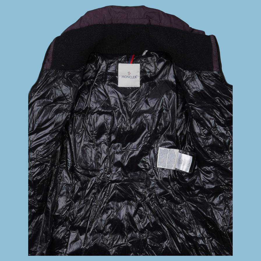 Vintage Moncler Stepp Mantel Pufferjacke - XS