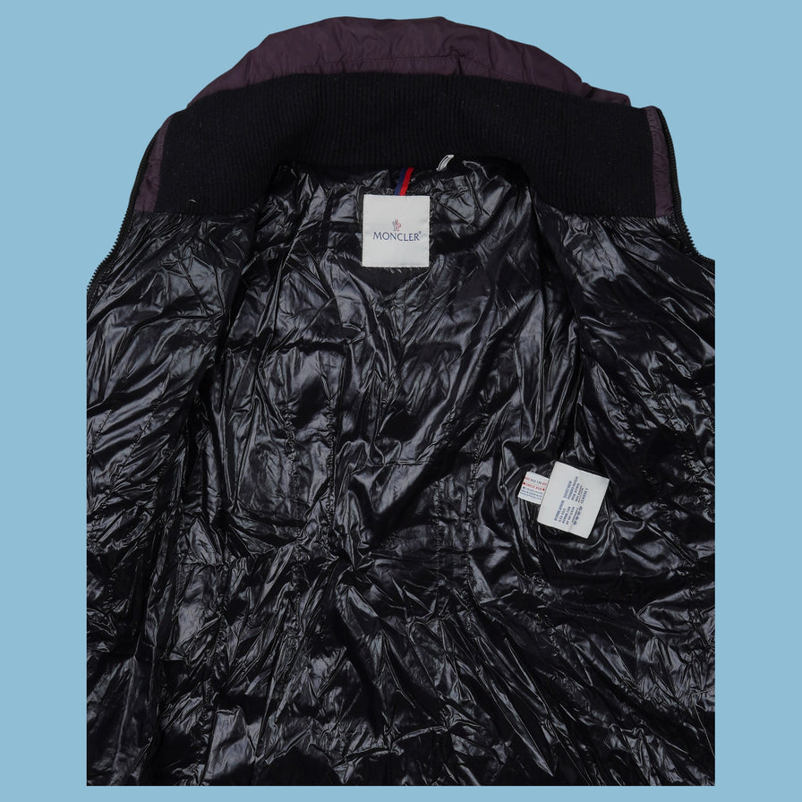 Vintage Moncler Stepp Mantel Pufferjacke - XS