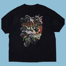 Vintage Monster Jam World Tour 2017 T-Shirt - XL