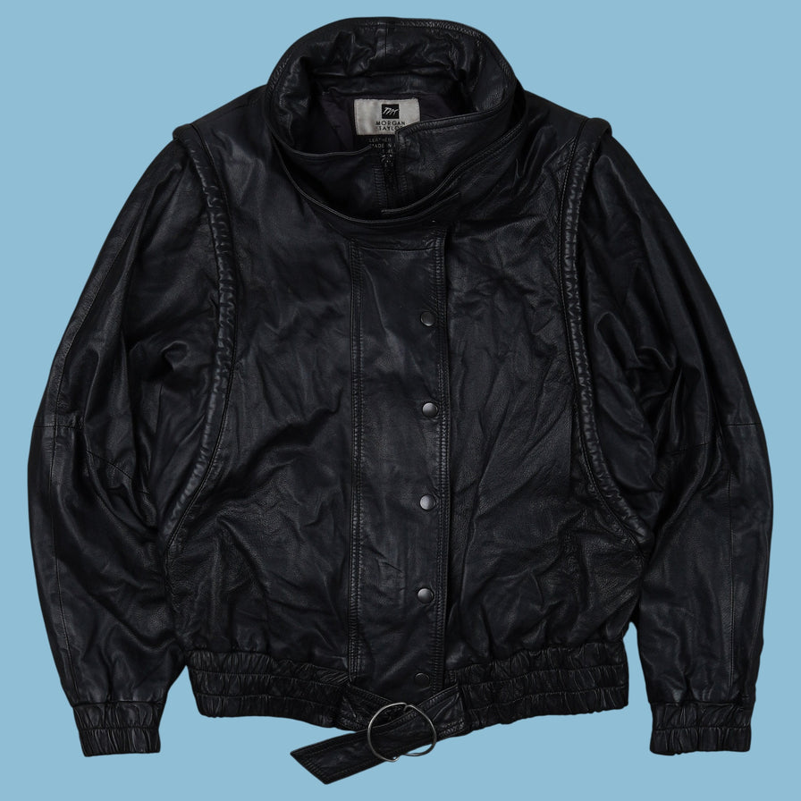 Vintage Morgan Taylor Lederjacke - S