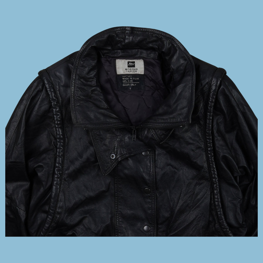 Vintage Morgan Taylor Lederjacke - S