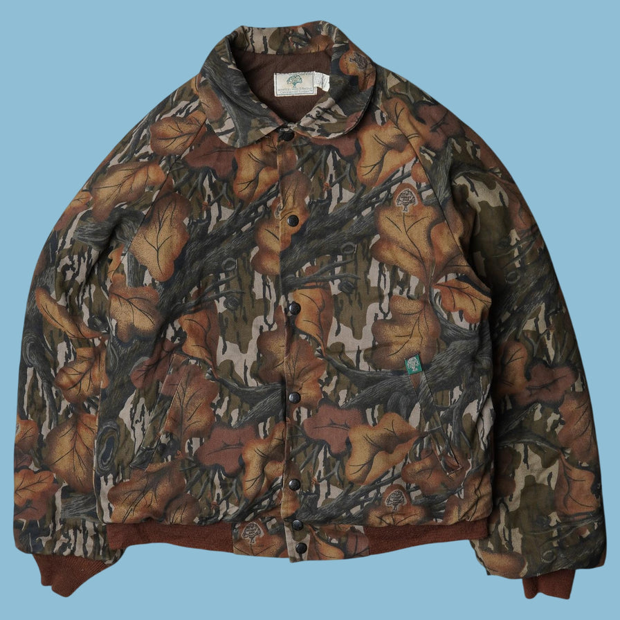 Vintage Mossy Oak 90s Camo Jacke - M