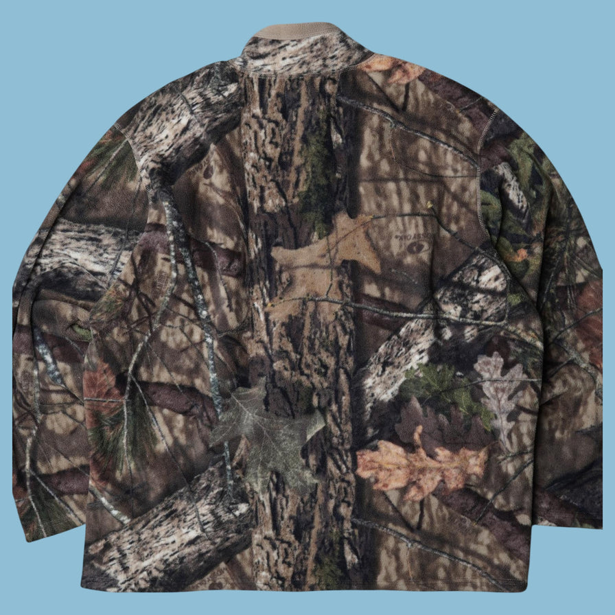 Vintage Mossy Oak Realtree Fleecejacke - 2XL