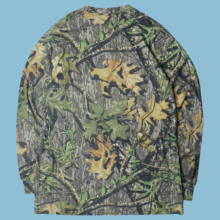 Vintage Mossy Oak Camo Longsleeve - L