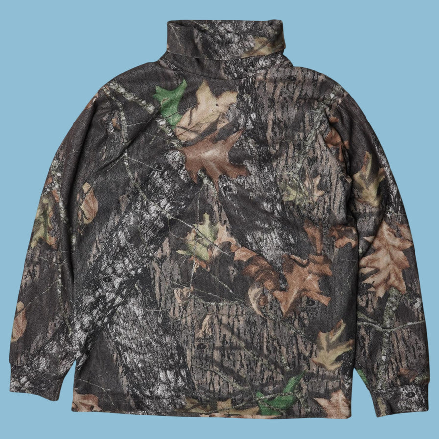 Vintage Mossy Oak Realtree Camo Fleecejacke - M