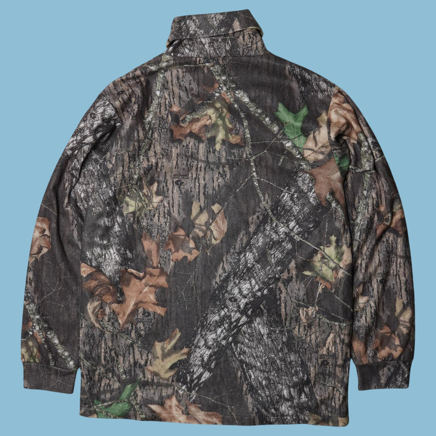 Vintage Mossy Oak Realtree Camo Fleecejacke - M