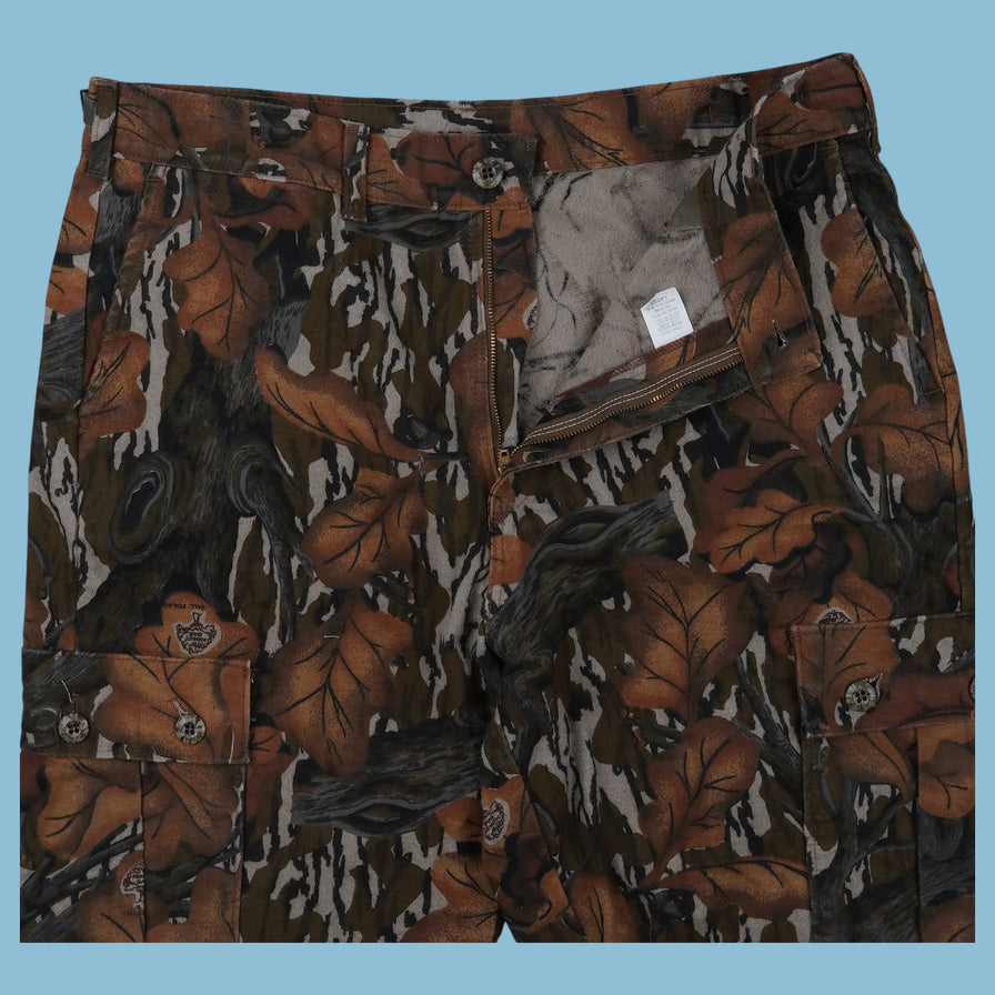 Vintage 90s Mossy Oak Realtree Cargohose - L