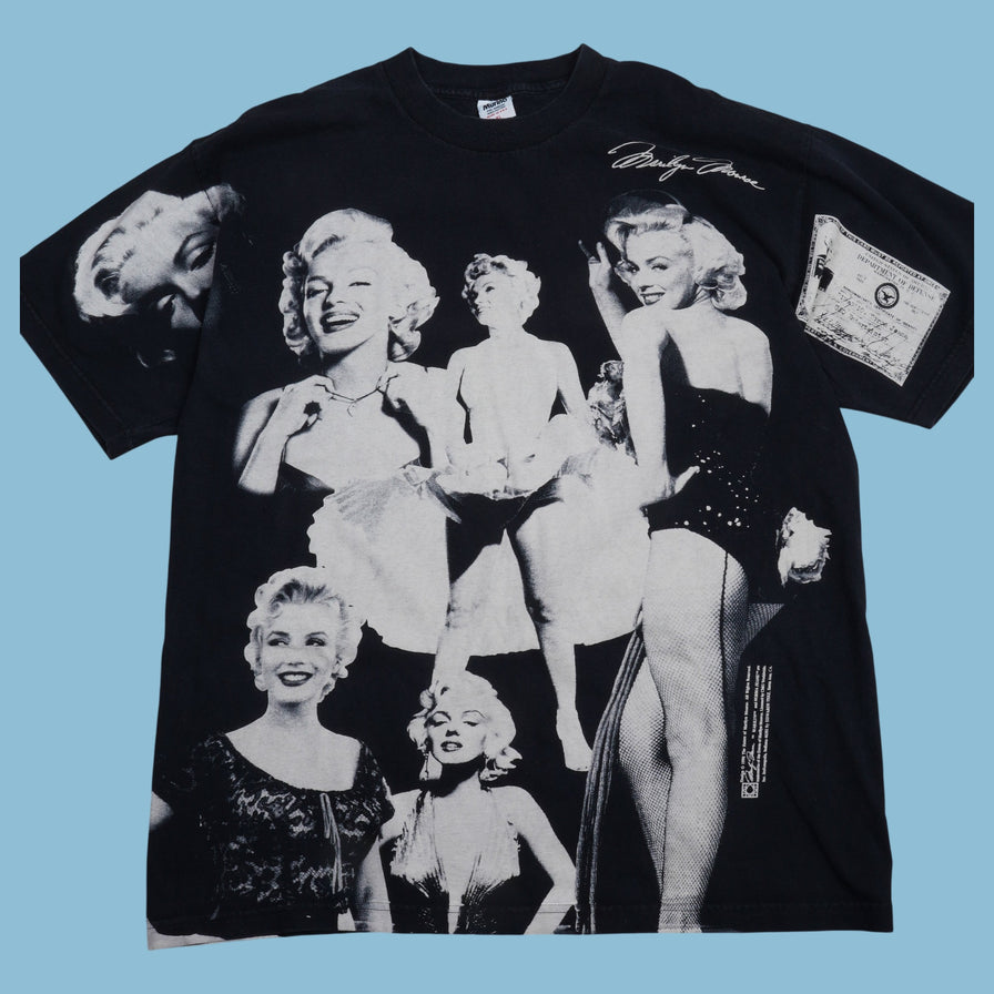 Vintage 90s Murina Marylin Monroe T-Shirt - XL - NFF Vintage