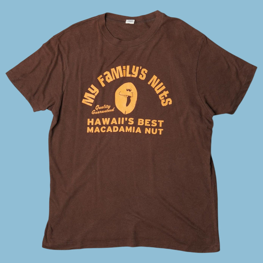 Vintage My Family's Nuts Hawaii Macadamia T-Shirt - XL