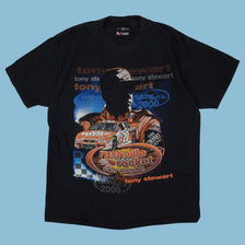 Vintage Nascar 2000s Tony Stewart Rushville Rocket T-Shirt - M