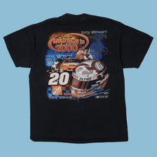 Vintage Nascar 2000s Tony Stewart Rushville Rocket T-Shirt - M