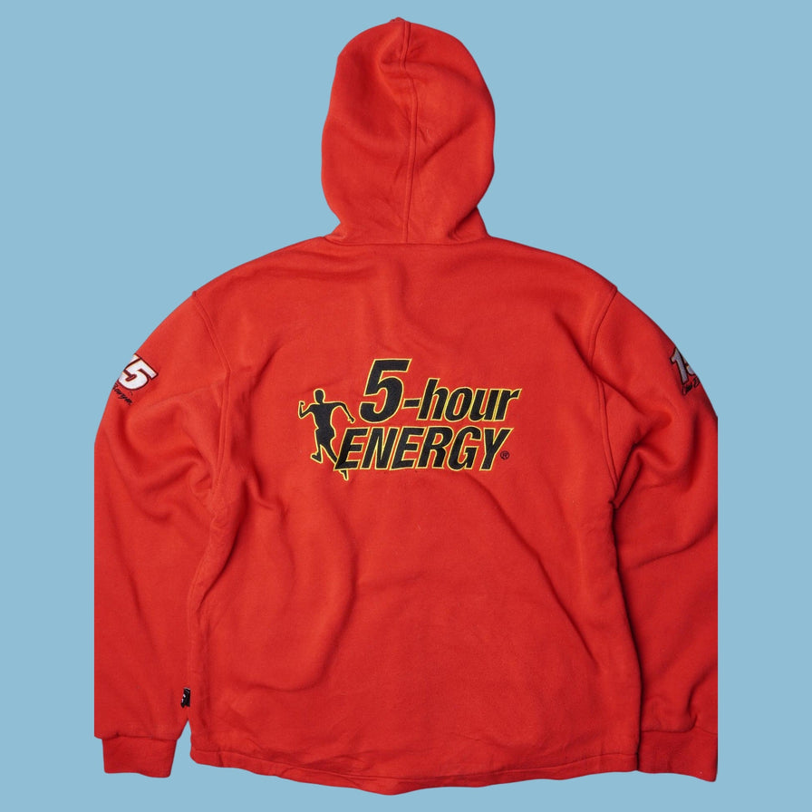 Vintage Nascar 5-Hour Energy Racing Hoodie - L