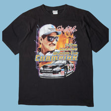 T-shirt vintage Nascar années 90 Dale Earnhardt 7 fois champion - XL