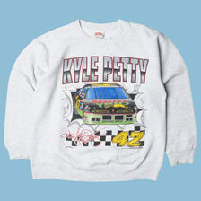 Vintage Nascar 90s Kyle Petty Racing Sweater - L