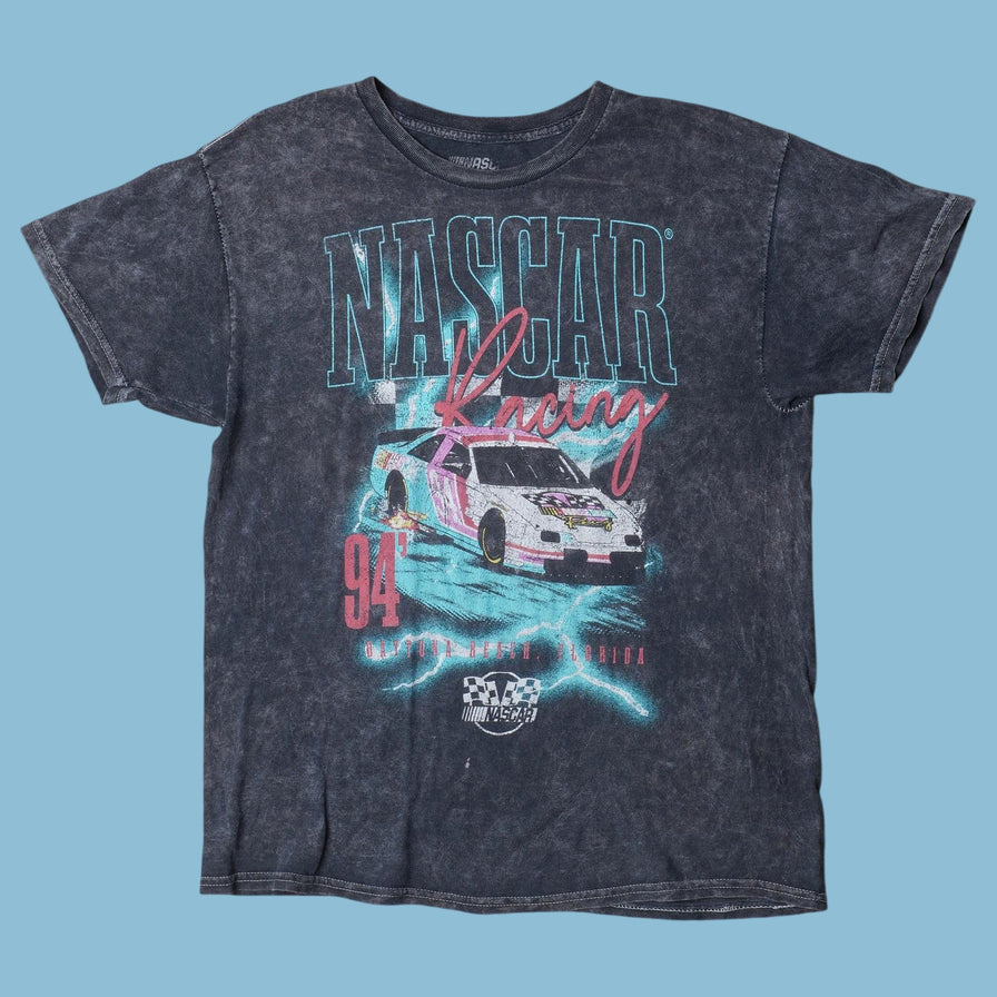 Vintage Nascar 90s Racing Daytona Beach T-Shirt - L