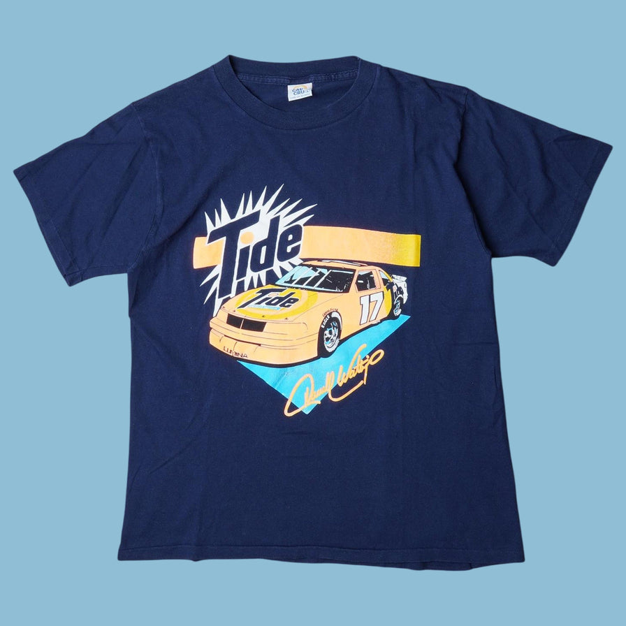 Vintage Nascar 90s Tide Racing #17 Darrell Waltrip T-Shirt - L
