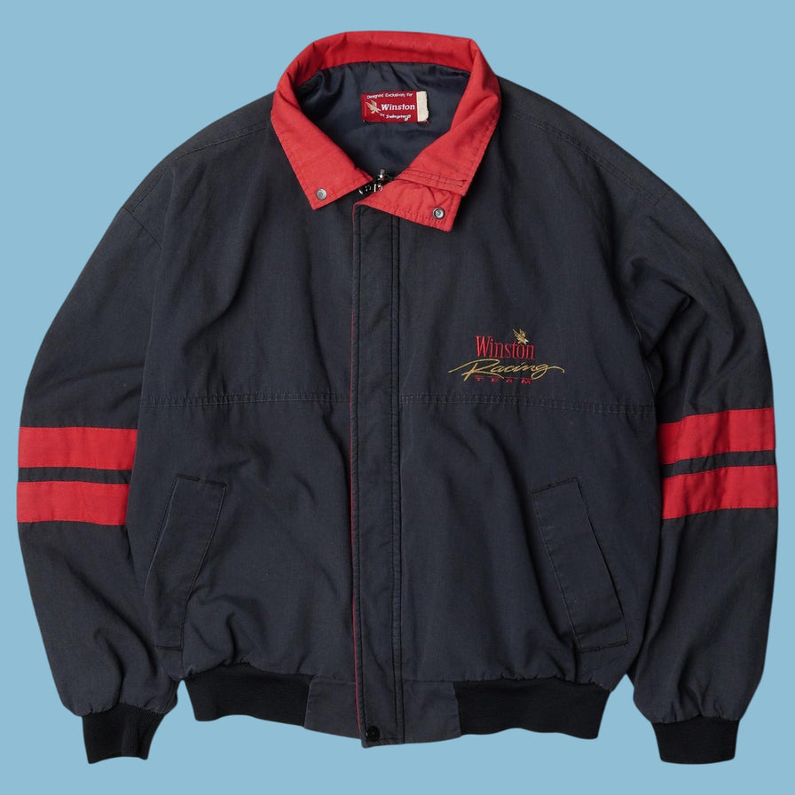 Vintage Nascar 90s Winston Racing Team Jacke - L
